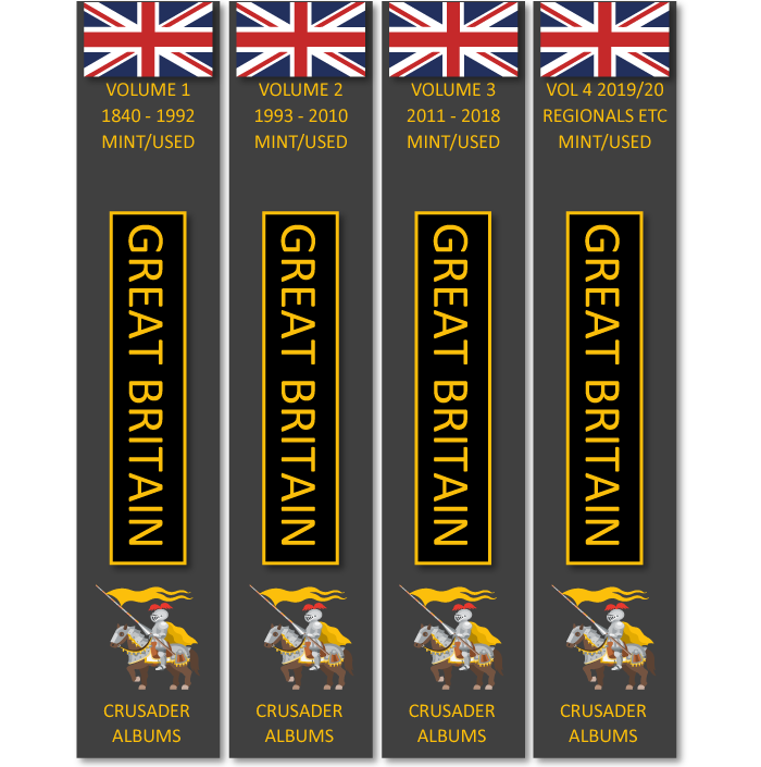 Personalised Volumes 1-4 1840 - 2020 Stamp Album