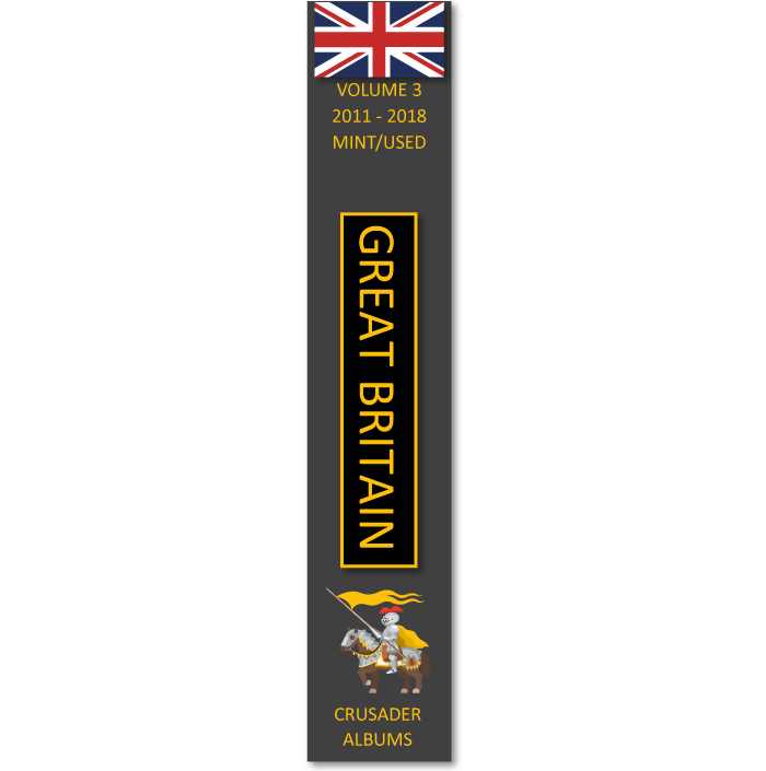 Personalised Volume 3 - 2011 to 2018 Stamp Album