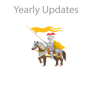 Yearly Update for Set of 4 Albums