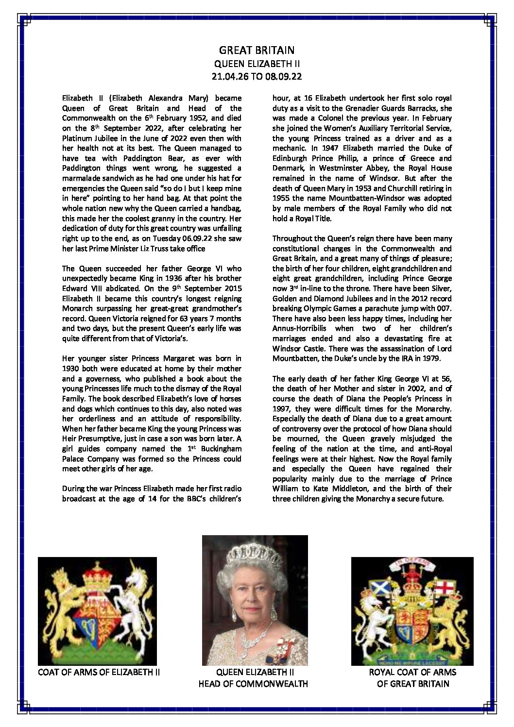 Queen Elizabeth II Watermarks Commems - Image 2
