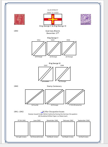 Personalised 3 Volume Guernsey Album Set - Image 6