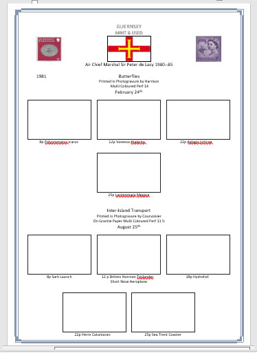 Personalised 3 Volume Guernsey Album Set - Image 8