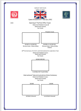 Queen Elizabeth II Watermarks Commems - Image 7