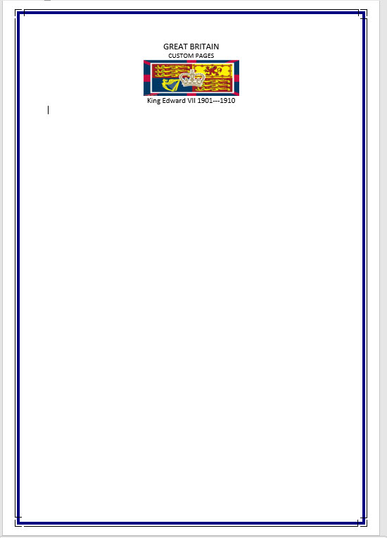 Edward VII Page Packs - Image 3