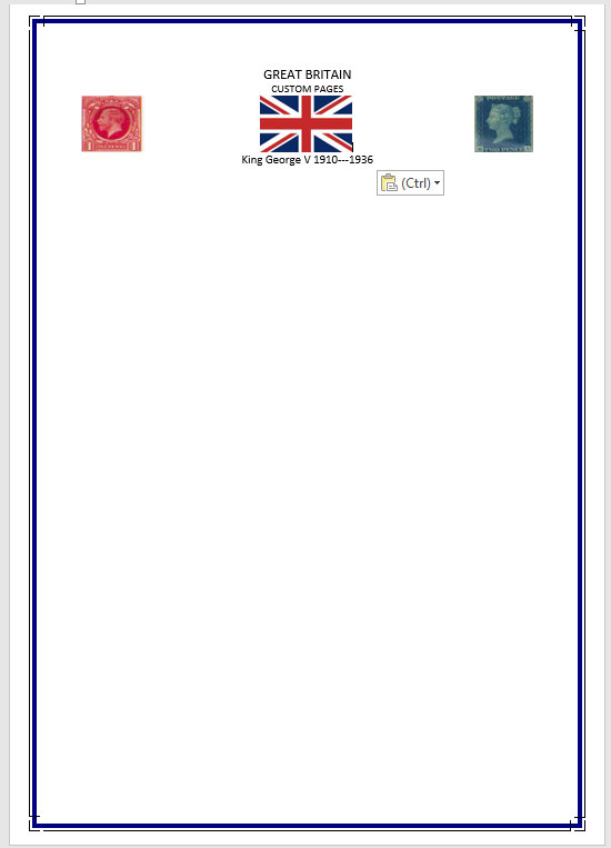 George V Page Packs - Image 3