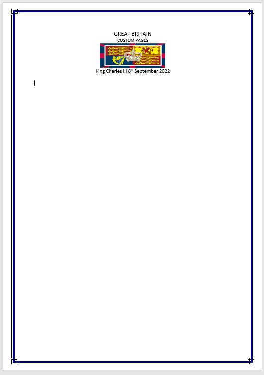 King Charles III Page Packs - Image 3