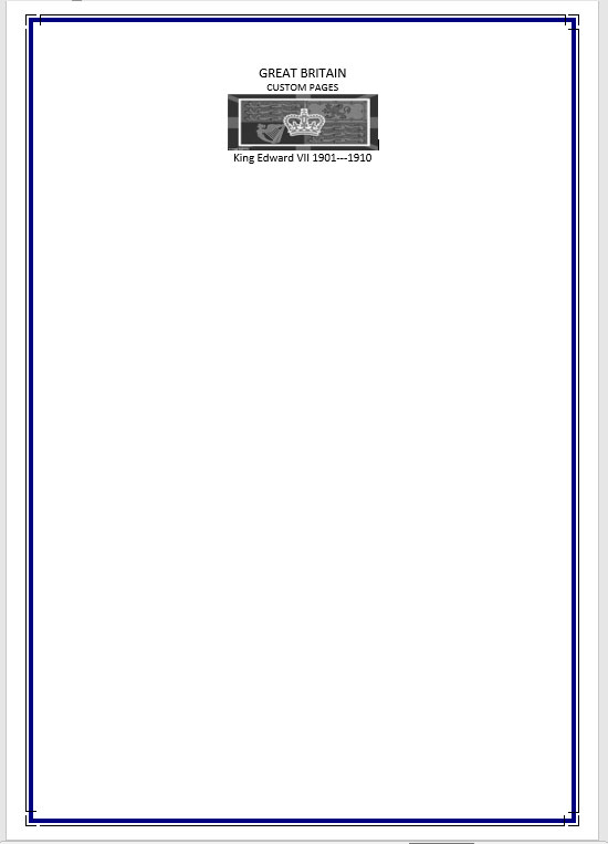 Edward VII Page Packs - Image 6