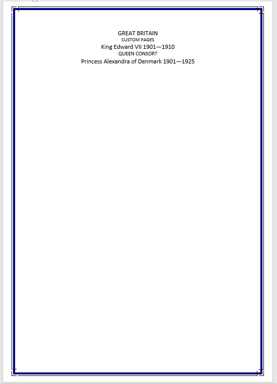 Edward VII Page Packs - Image 5