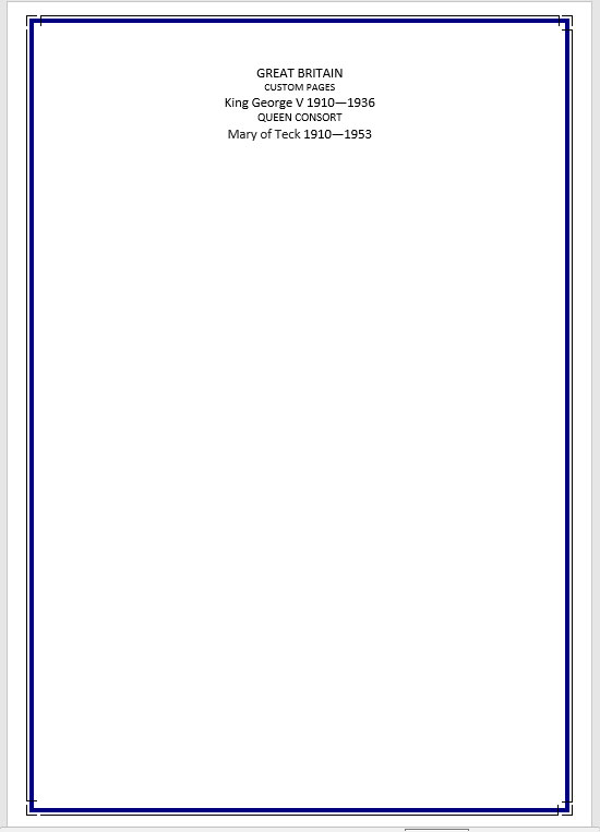 George V Page Packs - Image 7