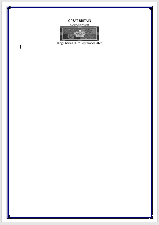Personalised King Charles III Simplified Album - Image 15