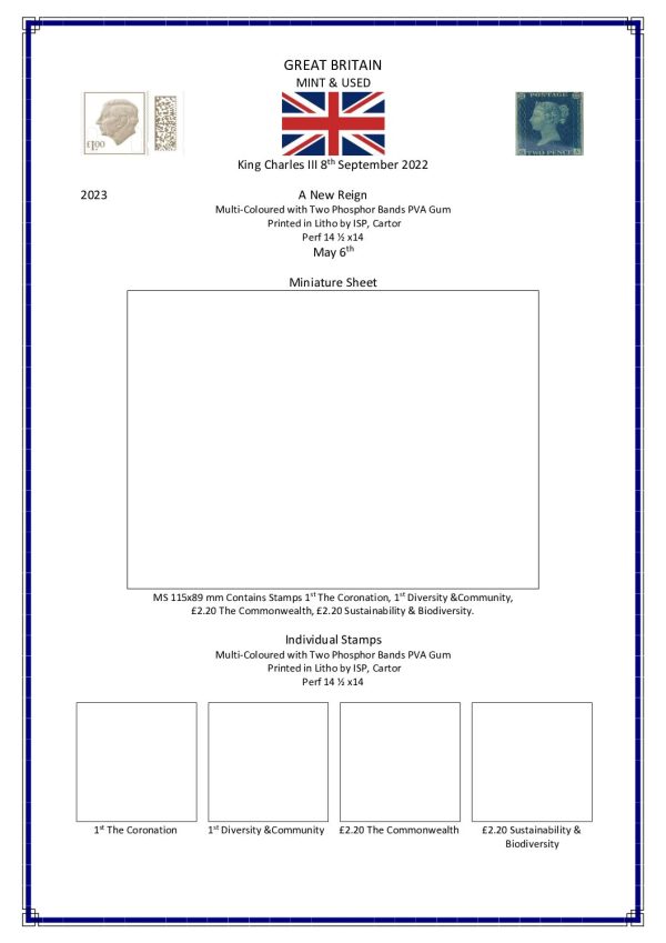 Personalised King Charles III Standard Album - Image 8